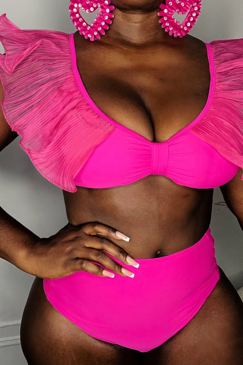 COCO TWO PEICE SWIMSUIT (PINK)