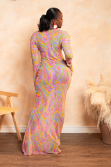 ZEMIYA MESH DRESS