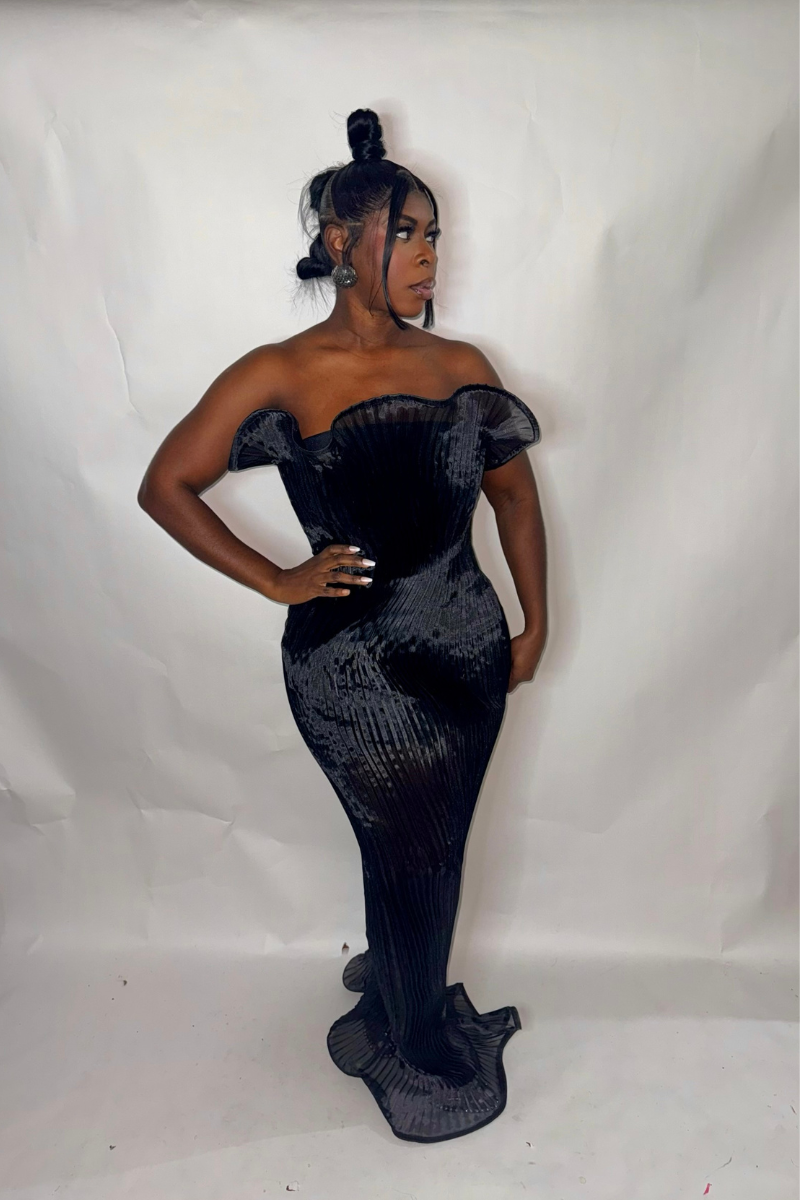 ANISSA DRESS (BLACK)