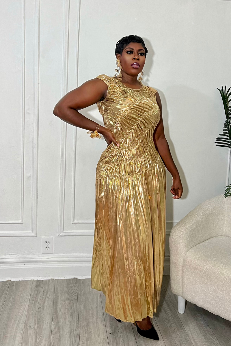 KAYA GOLD DRESS