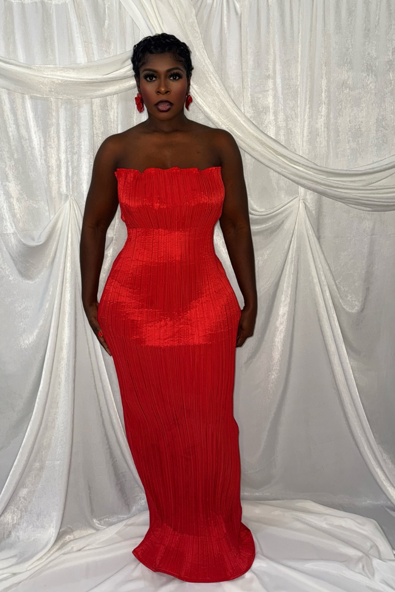 MAGNOLIA DRESS (RED)