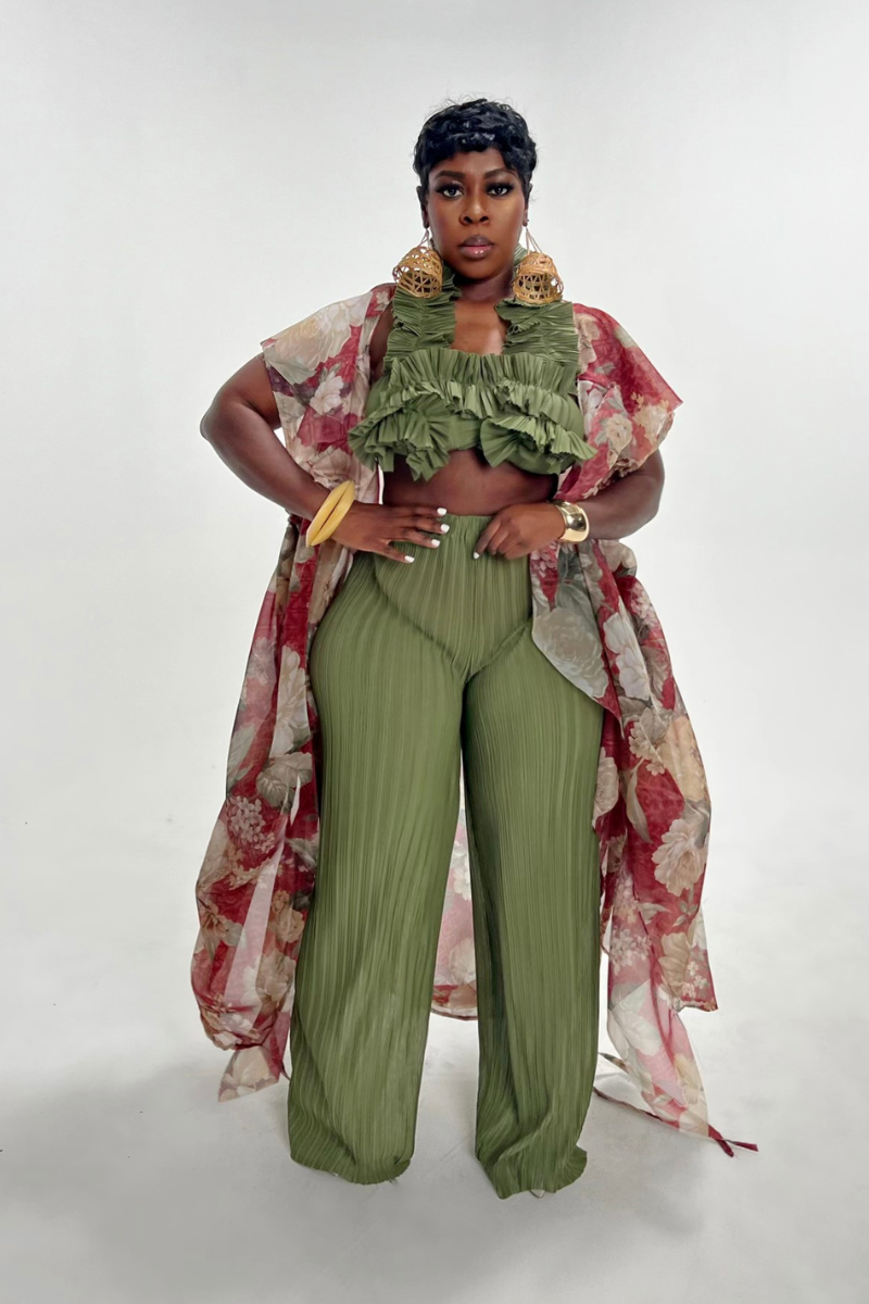 ELIO PANT SET (GREEN)