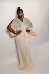 HEAVEN PLEATED GOWN