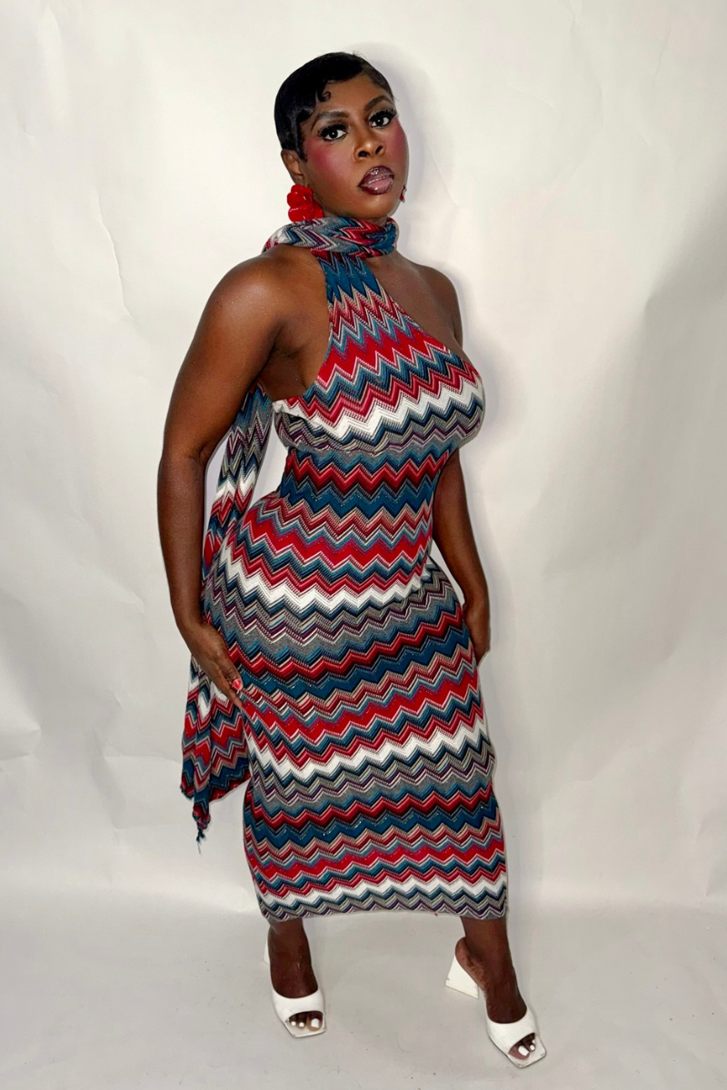 SELENE MIDI DRESS