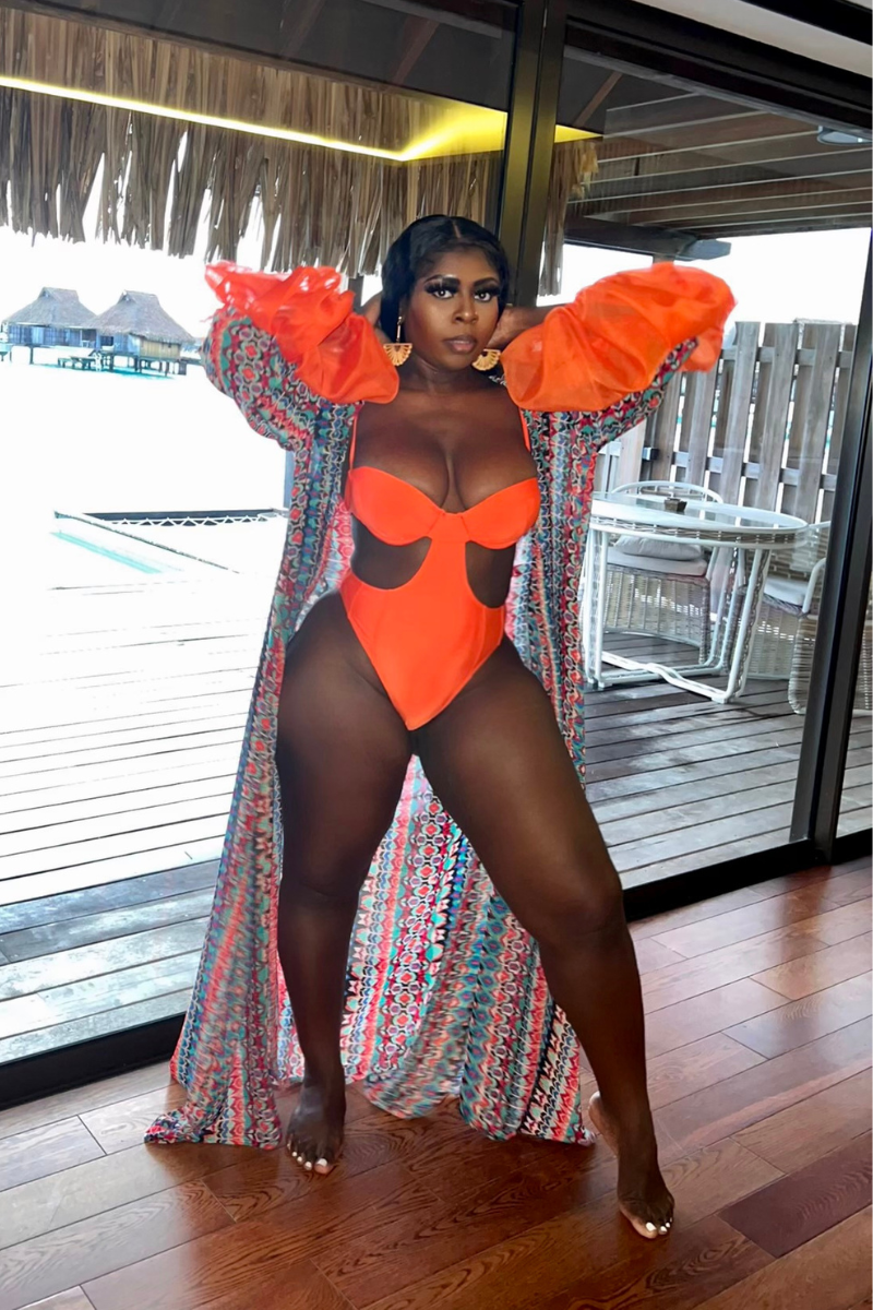 HERMES KIMONO BEACH COVER UP