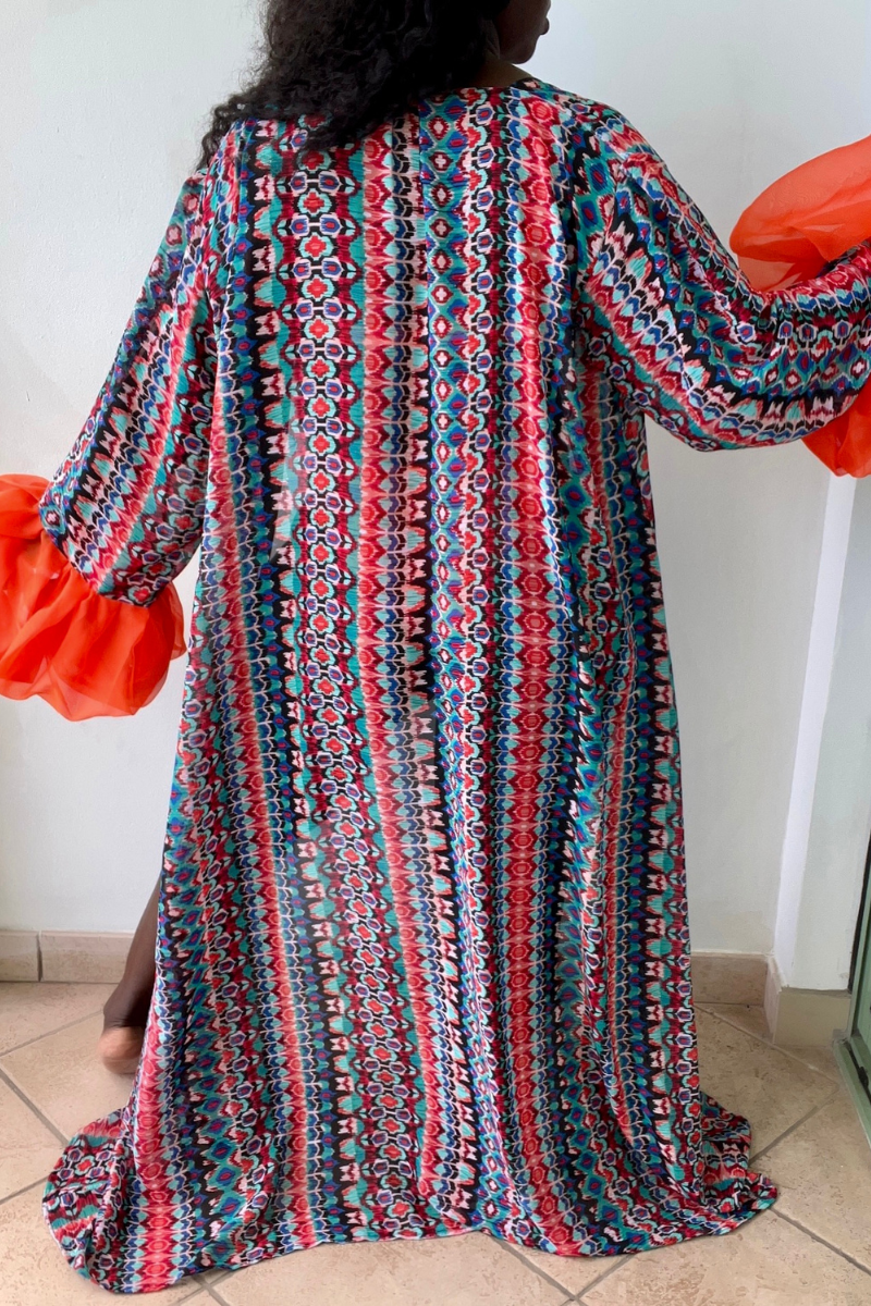 HERMES KIMONO BEACH COVER UP