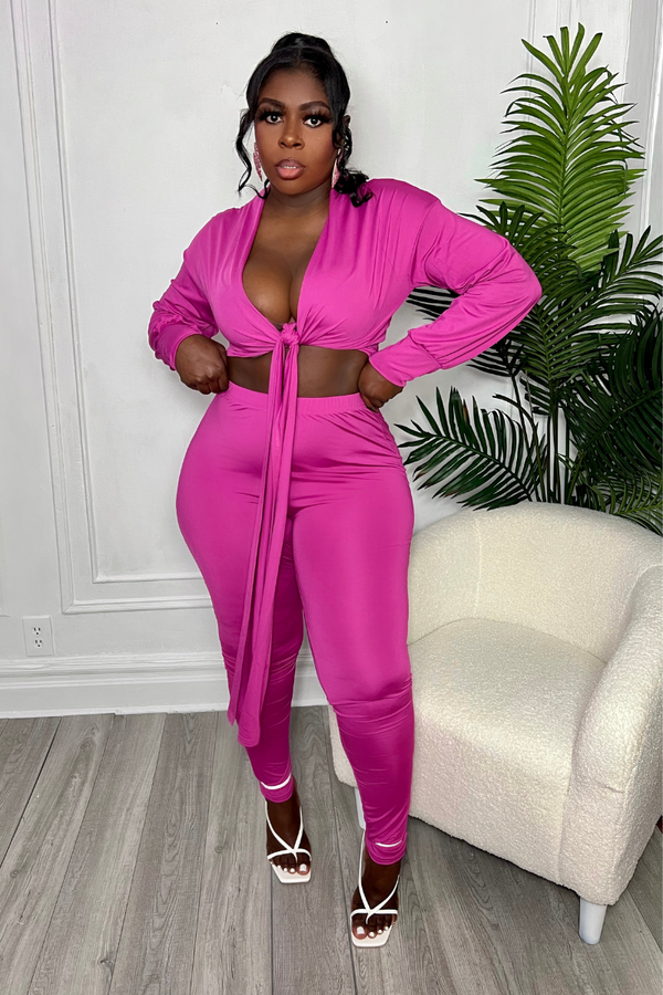 JADE PANT SET (PINK)