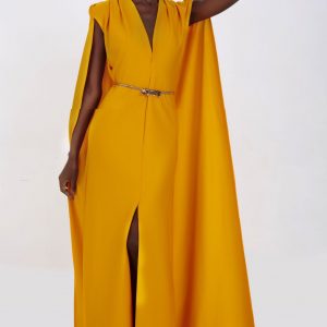 GOLDIE CAPE DRESS